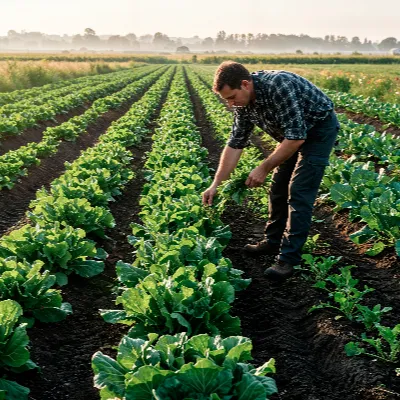 Indian farms with fresh vegetables and fruits