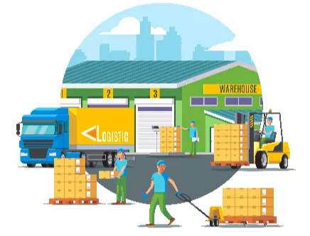 Importer warehouses, distribution hubs,