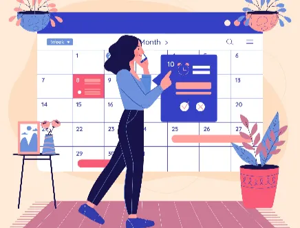 Calendar-style visual showing April–July export window.