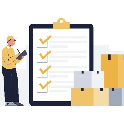 export compliance checks before shipment.